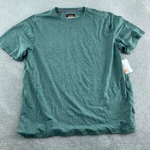 Bass Outdoor Microtech Perf SS Tee XXL Lily Pad Crewneck Shirt For Men NWT 0689